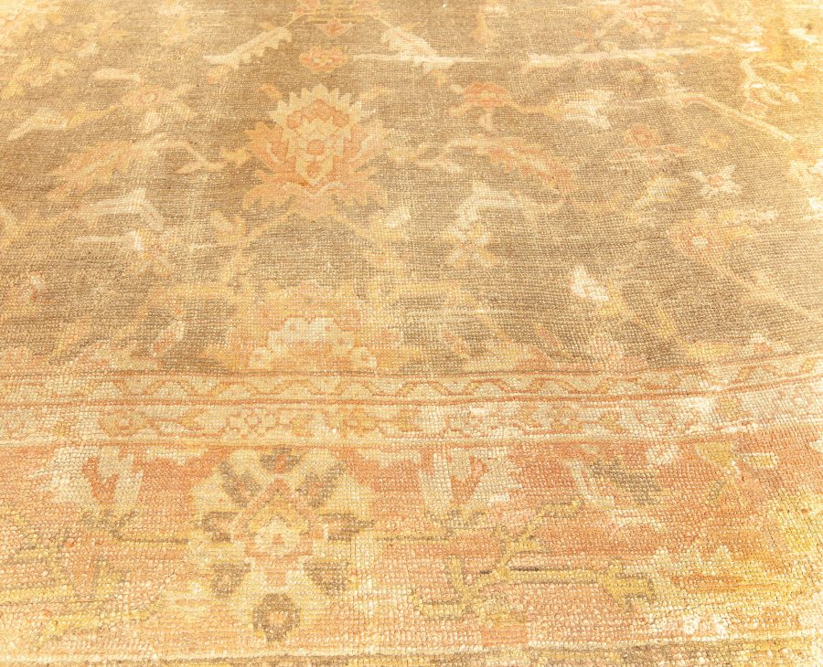 Authentic Turkish Oushak Handmade Wool Carpet BB6686