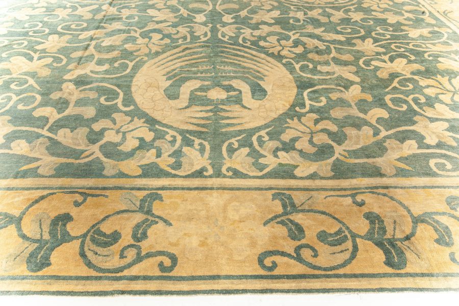 Large Vintage Chinese Art Deco Carpet BB6723