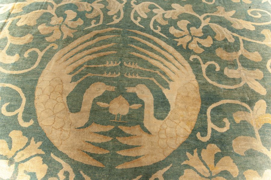 Large Vintage Chinese Art Deco Carpet BB6723
