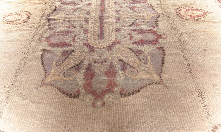 One-of-a-kind Large Vintage French Art Deco Rug BB6782