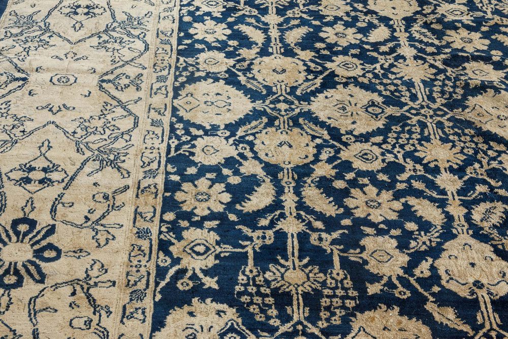Authentic 19th Century Indian Agra Rug BB7173