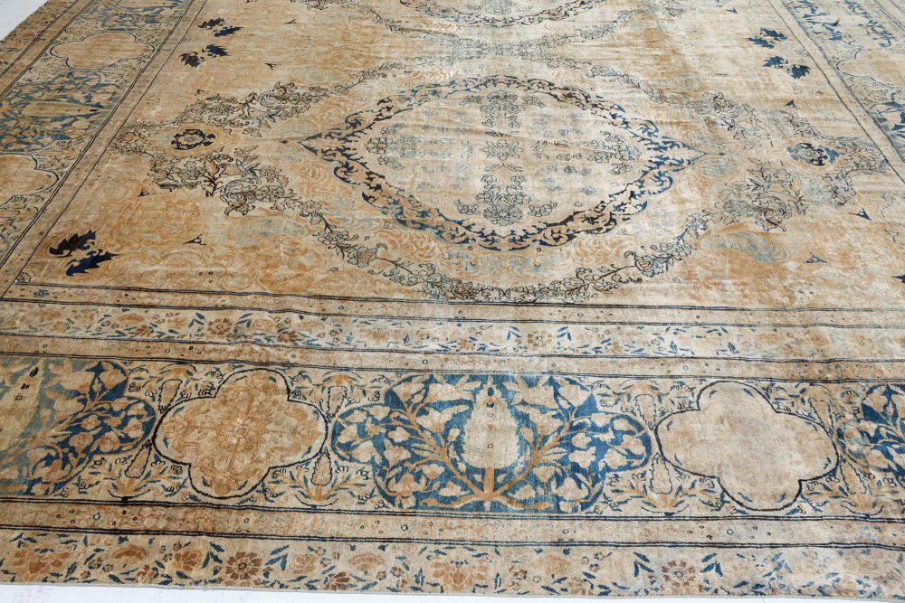 Authentic 19th Century Persian Kirman Carpet BB7176
