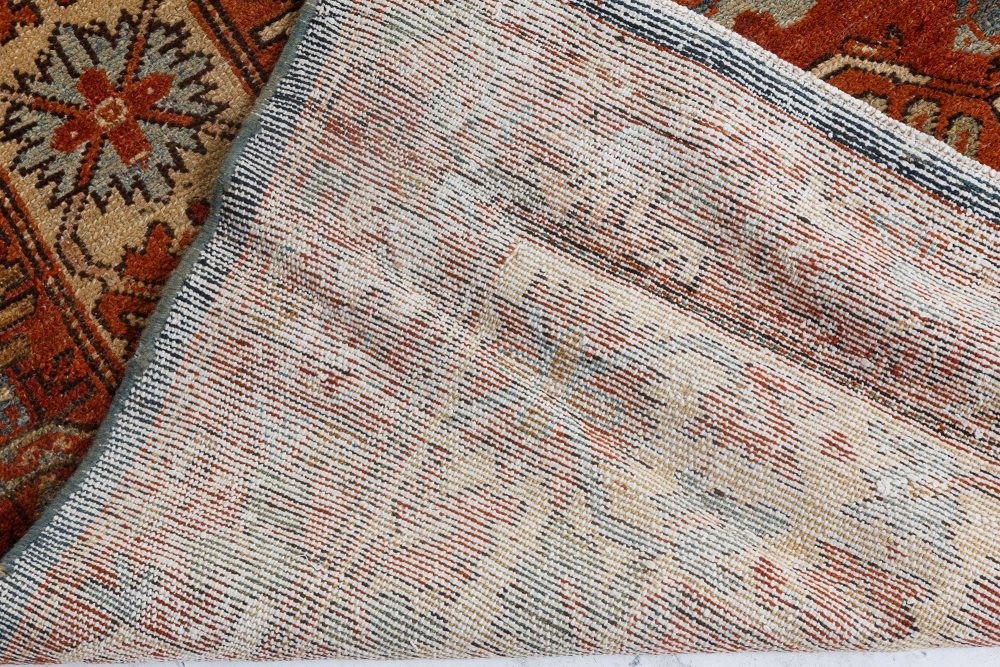 Early 20th Century Persian Malayer Hand Knotted Wool Rug (Size Adjusted) BB7181