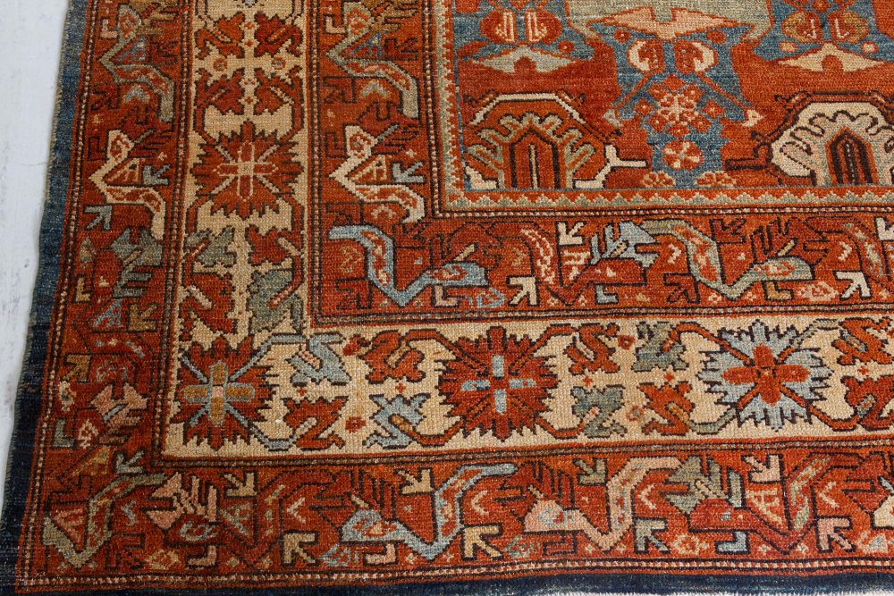 Early 20th Century Persian Malayer Hand Knotted Wool Rug (Size Adjusted) BB7181