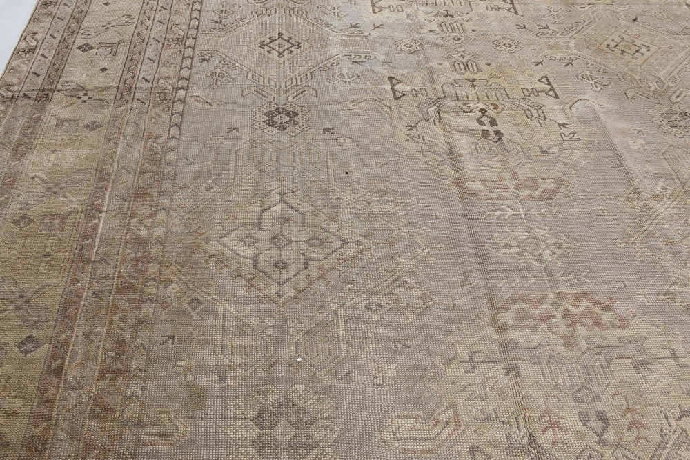 Authentic Early 20th Century Turkish Oushak Rug BB7183