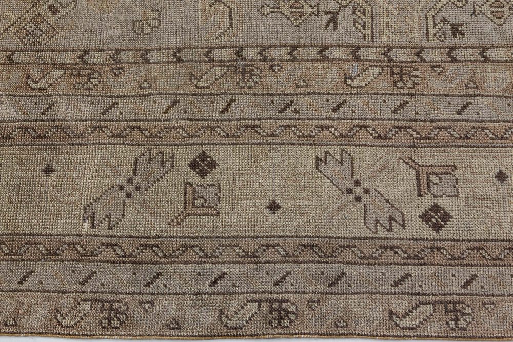 Authentic Early 20th Century Turkish Oushak Rug BB7183