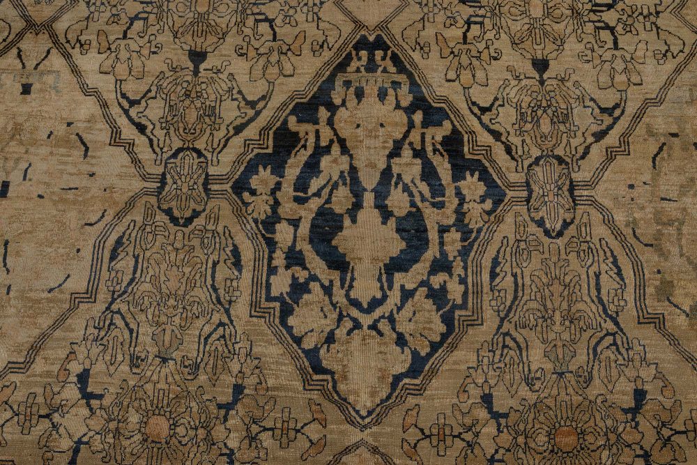Extra Large Vintage Persian Kirman Carpet BB7184