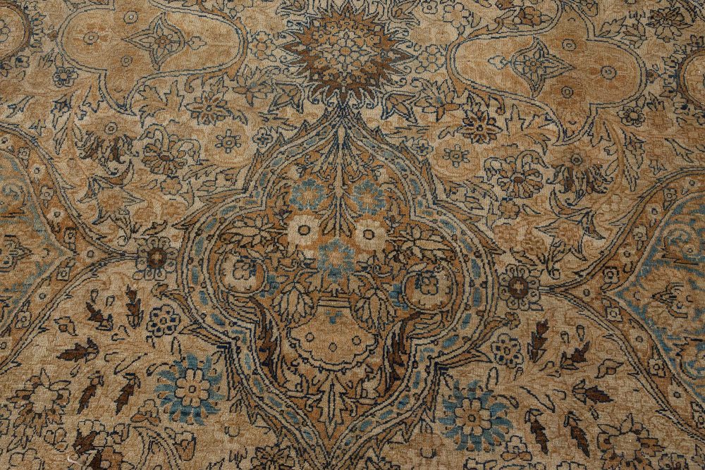One-of-a-kind Oversized 19th Century Persian Kirman Carpet BB7185