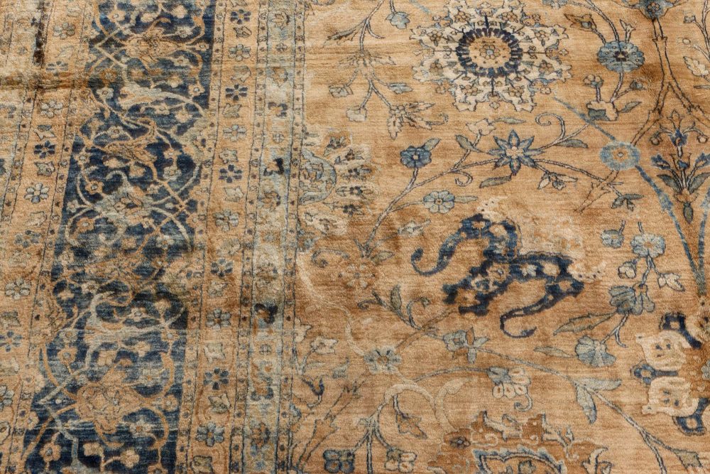 Authentic Large Persian Kirman Rug BB7219