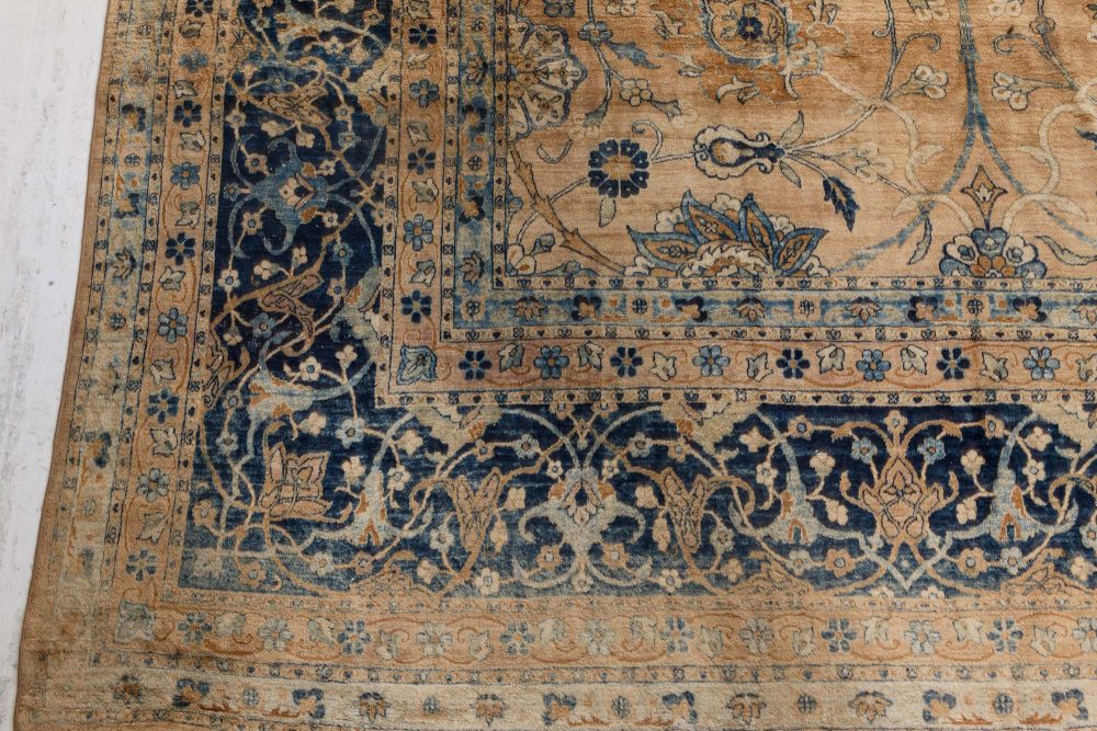 Authentic Large Persian Kirman Rug BB7219