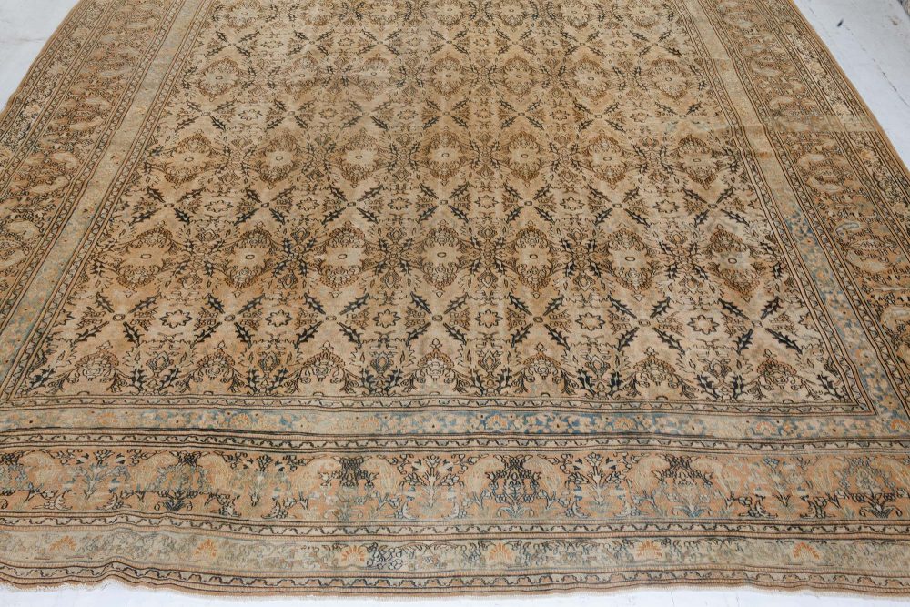 Fine Antique Persian Khorassan Handmade Wool Rug BB7244