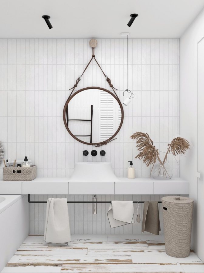 resort bathroom spa decor