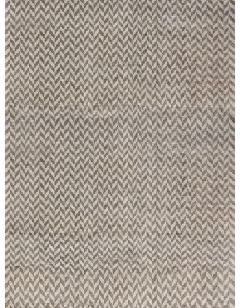Contemporary Flatweave Solid Light Beige Wool Carpet “Alabaster” N12854 Contemporary Flatweave Solid Light Beige Wool Carpet “Alabaster” N12854