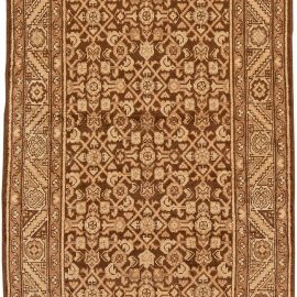 Fine Antique Persian Malayer Handmade Wool Runner BB5402