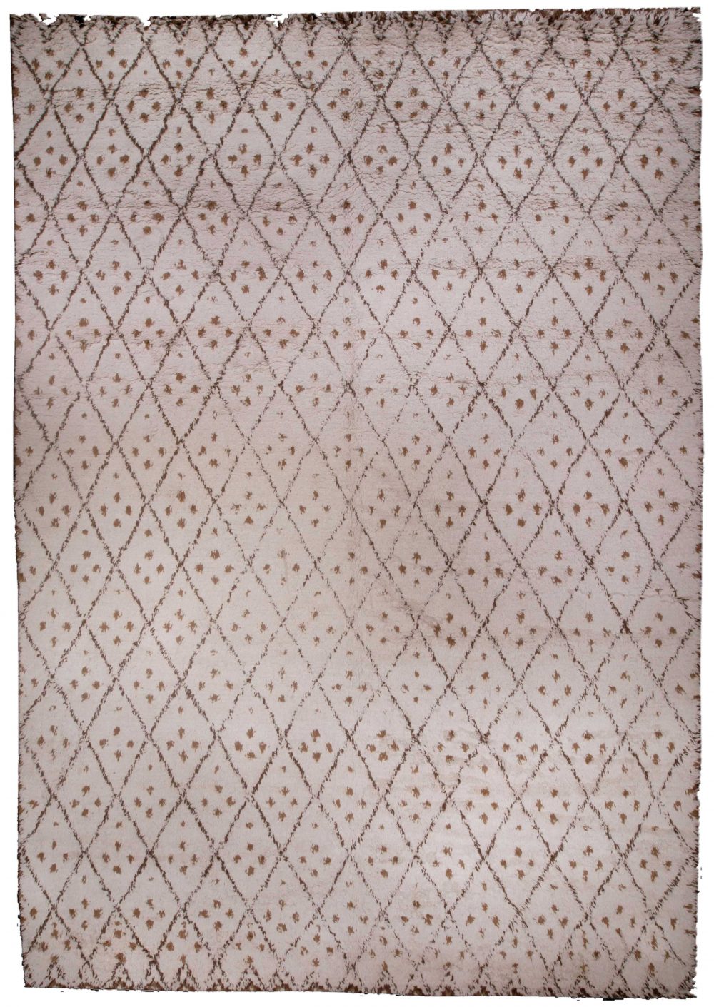 Vintage-inspired Moroccan Rug 1 D2846