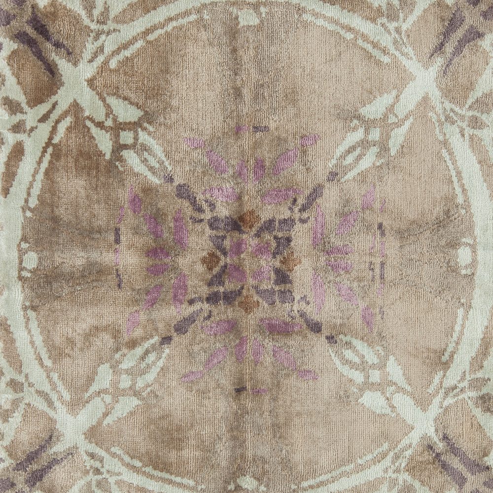 Floral Custom Rug Design S12531