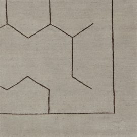 Custom Rug – Lines and Space S16637