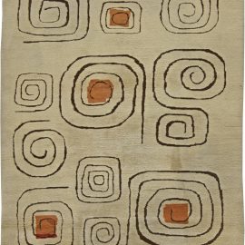 Vintage Hand-Knotted Rug BB5990
