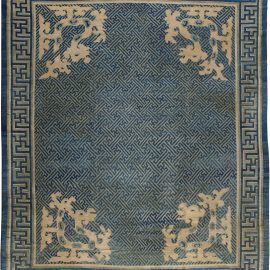 Vintage Hand-Knotted Rug BB3148