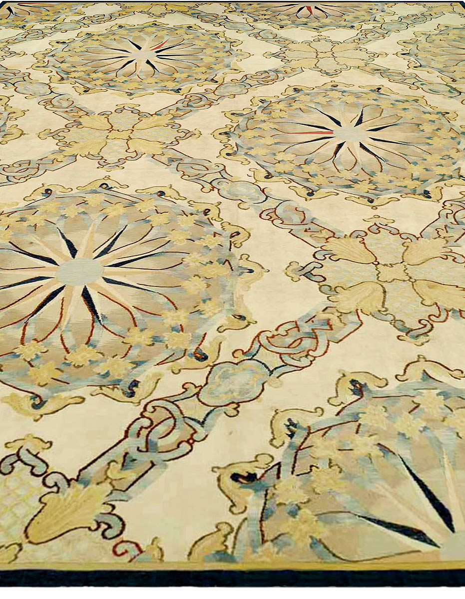 Antique French Aubusson Fragment Carpet BB1313