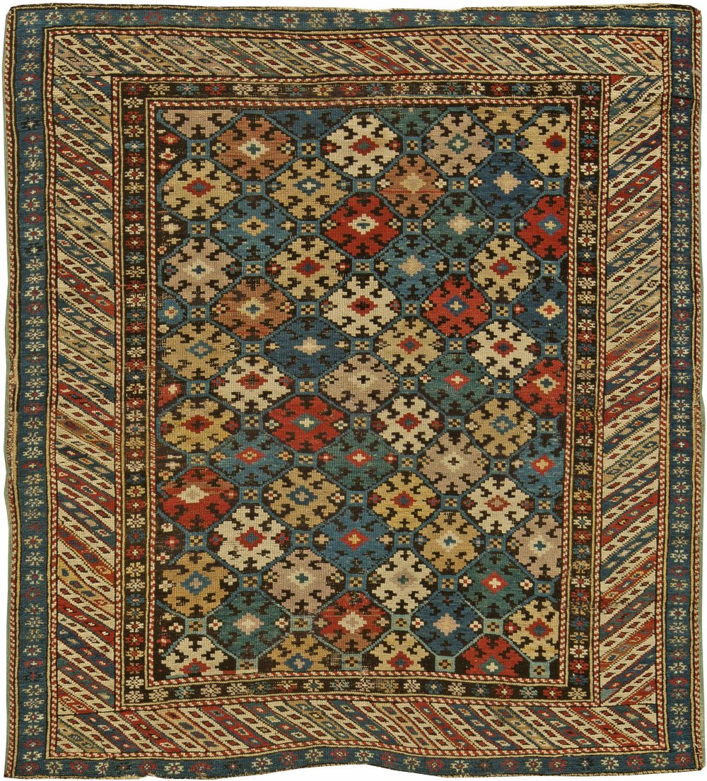 Antique Caucasian Kuba Rug BB6170