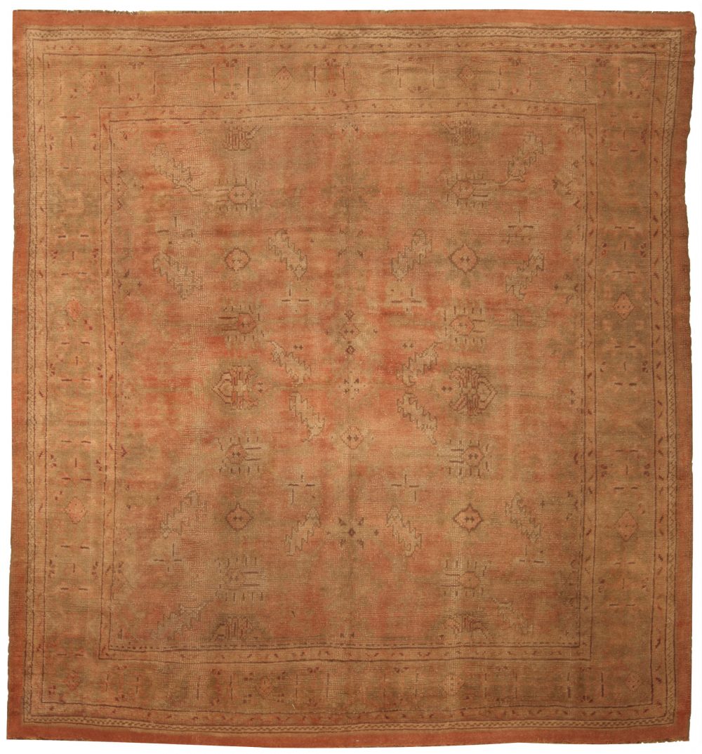 Antique Oushak Rug BB5198