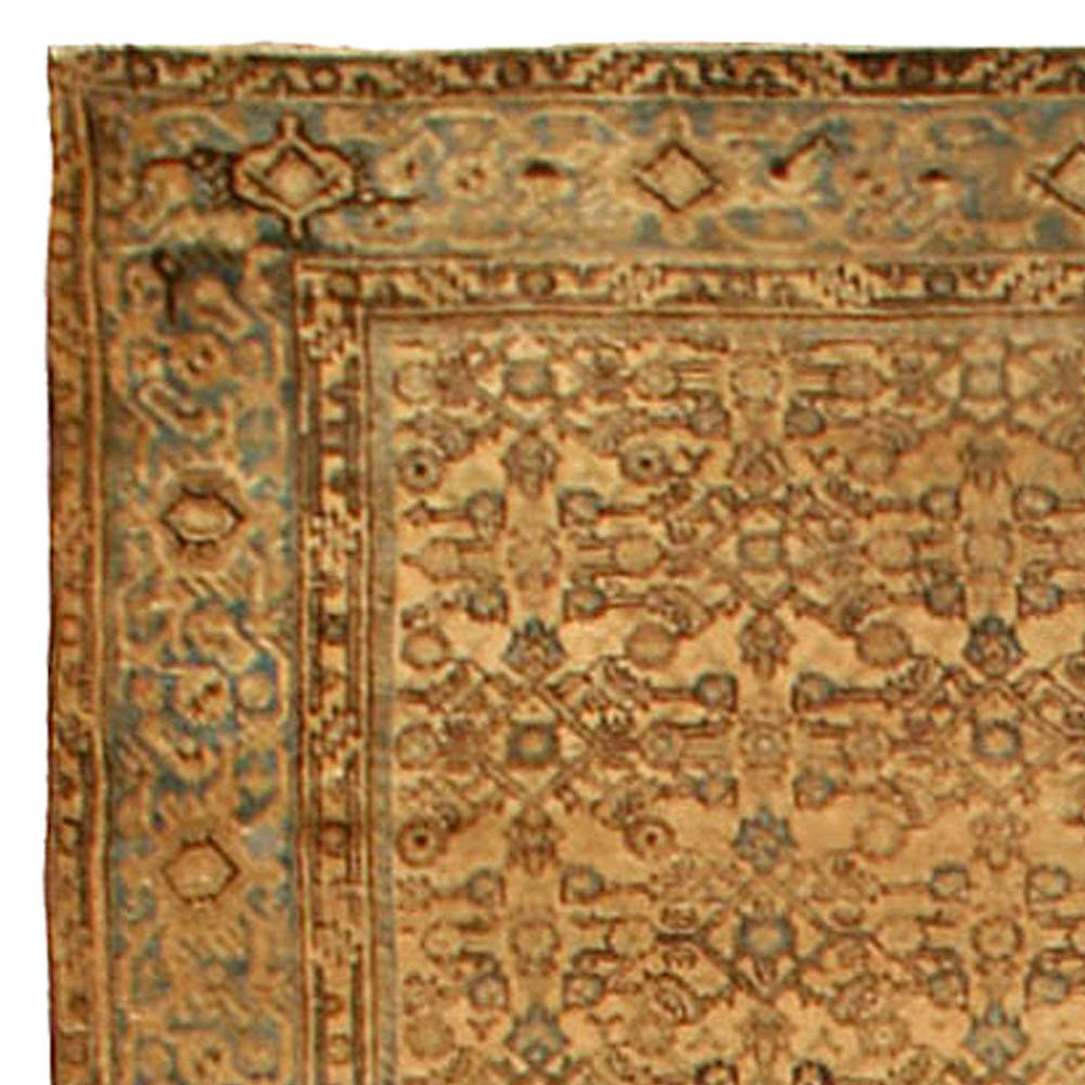 Antique Persian Malayer gallery Carpet BB4473