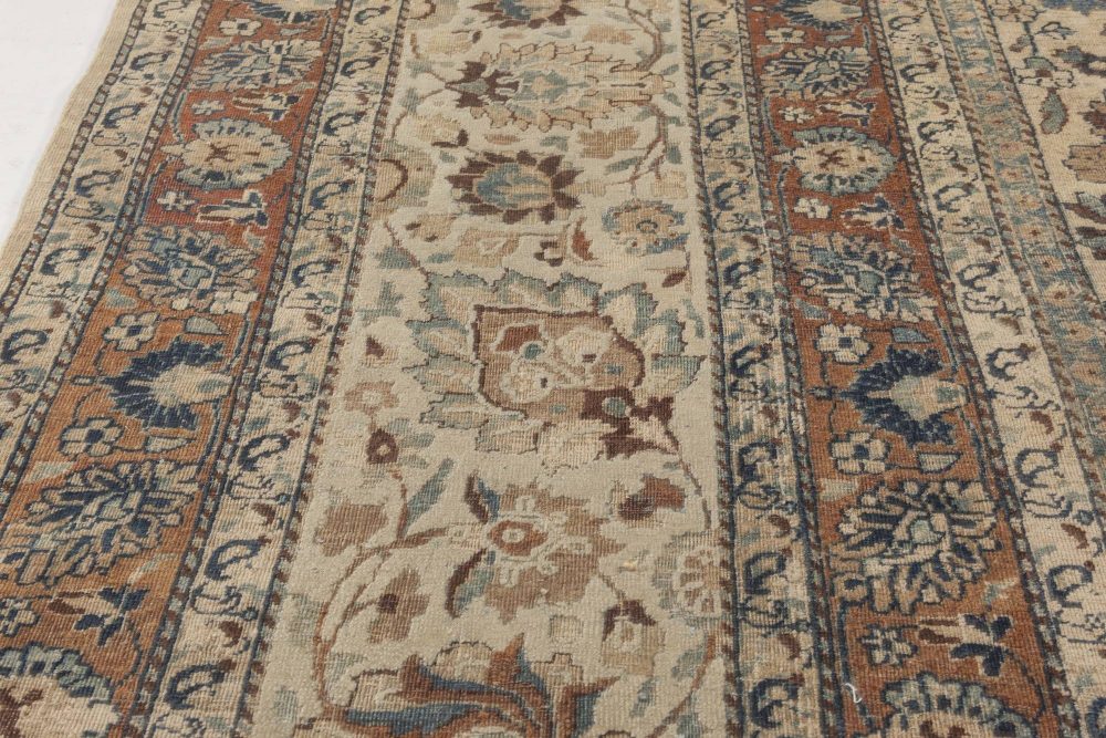 One-of-a-kind Oversized 19th Century Persian Meshad Rug BB7326