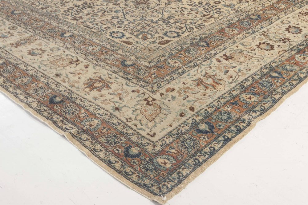 One-of-a-kind Oversized 19th Century Persian Meshad Rug BB7326