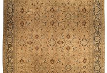 Vintage <mark class='searchwp-highlight'>Persian</mark> Tabriz Botanic Handmade Wool Carpet BB2057