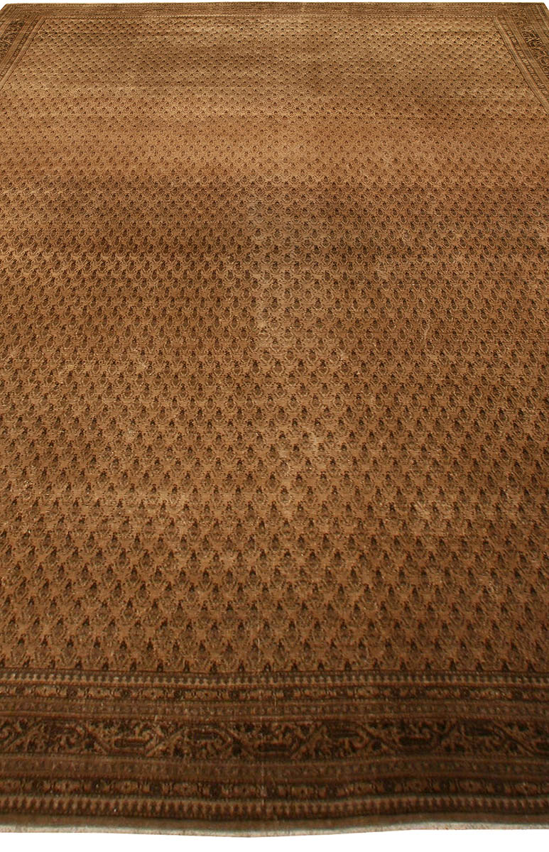 Fine Antique Persian Tabriz Handmade Wool Rug BB4299