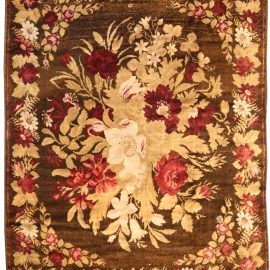 Antique Ukrainian Wool Rug BB3777