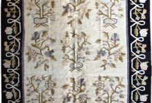 Antique <mark class='searchwp-highlight'>Russian</mark> Bessarabian Botanic White Background Rug BB2121