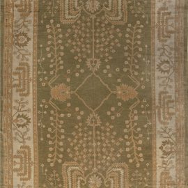 Vintage Turkish Oushak Rug BB3785
