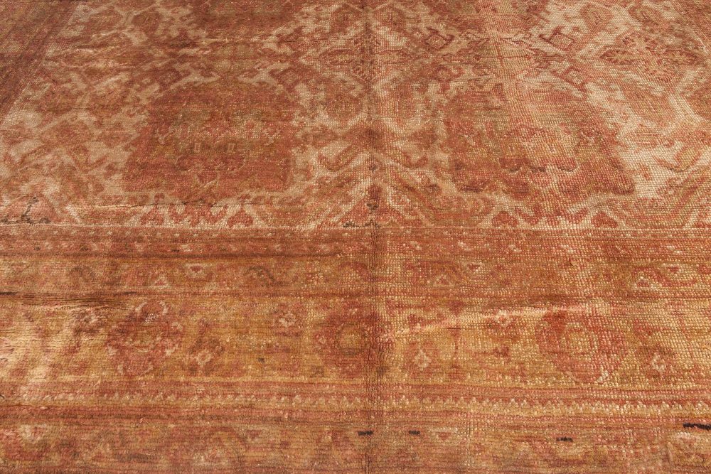 Vintage Turkish Oushak Carpet BB0427
