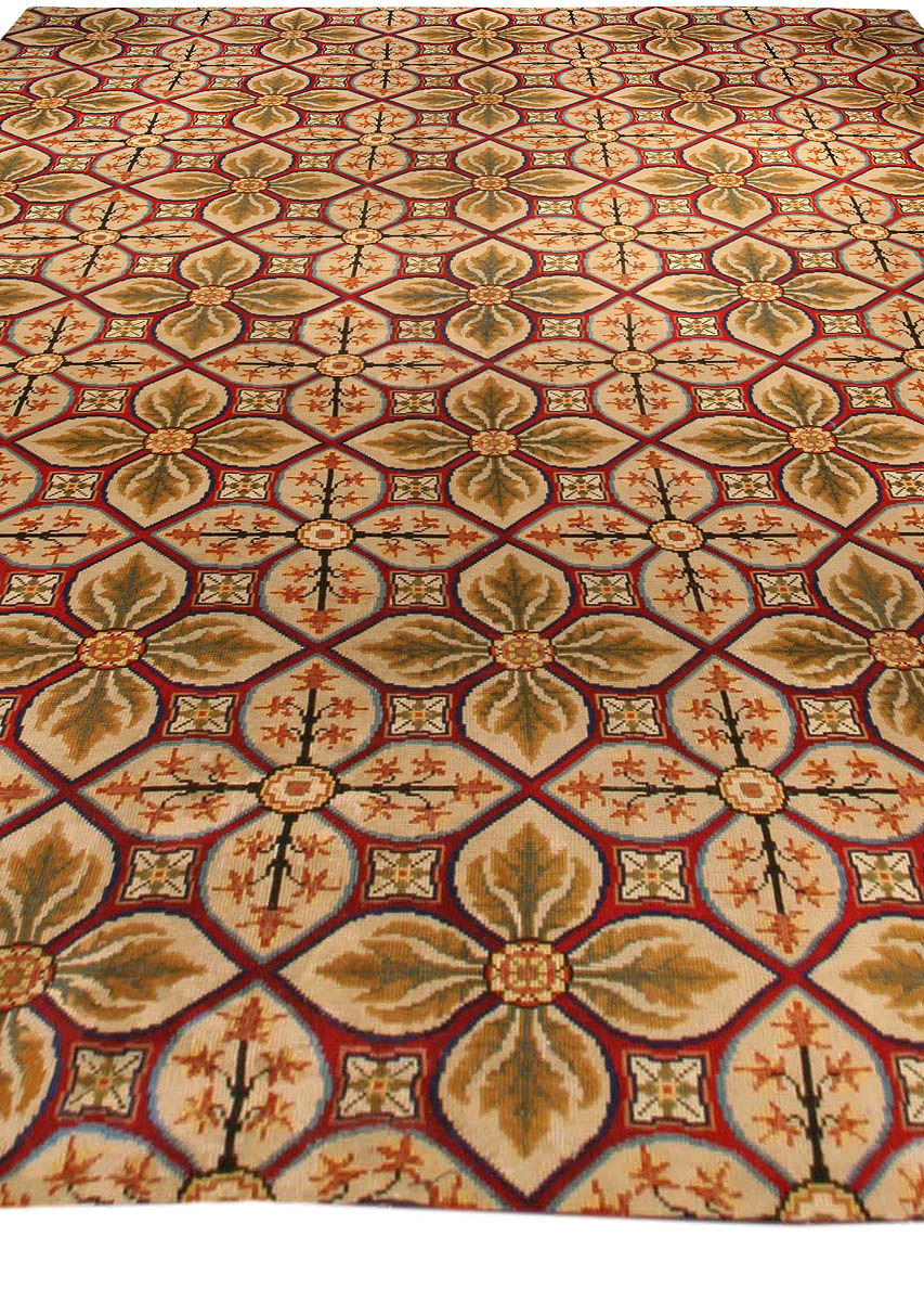 Vintage Needlework Carpet BB4068
