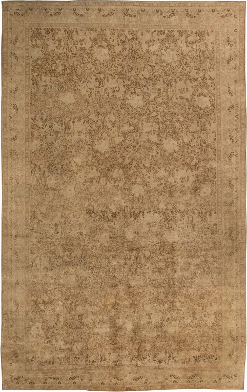 Authentic Antique Indian Amritsar Rug BB4606