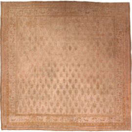 Vintage Indian Cotton Agra Carpet BB2689