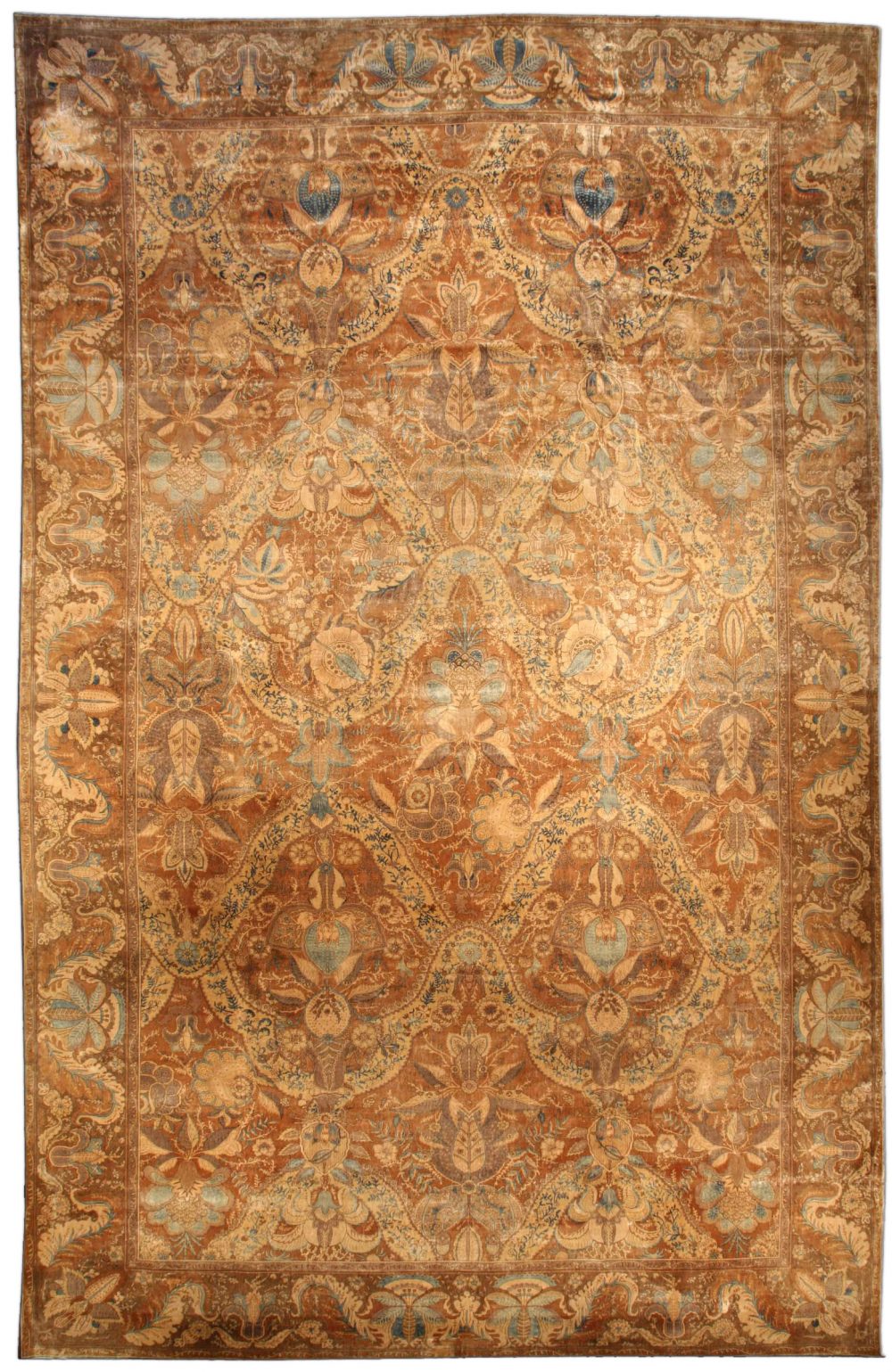 Oversized Antique Indian Rug BB3227