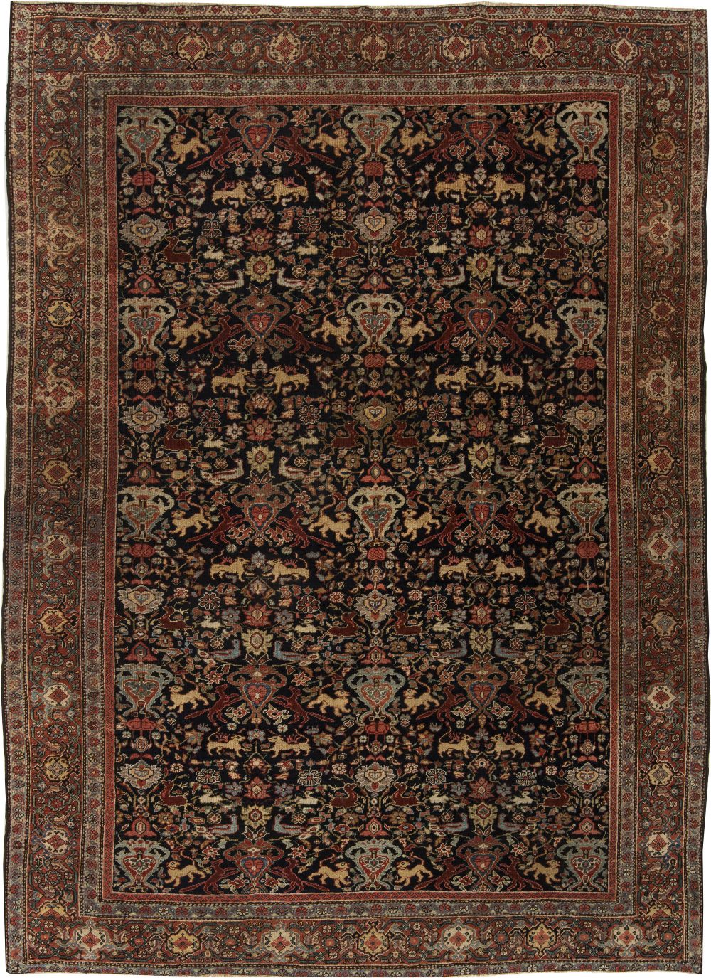 Antique Persian Feraghan Rug BB6310