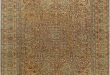 Authentic 19th Century Oversized Persian Kirman Handmade Wool Rug BB6045