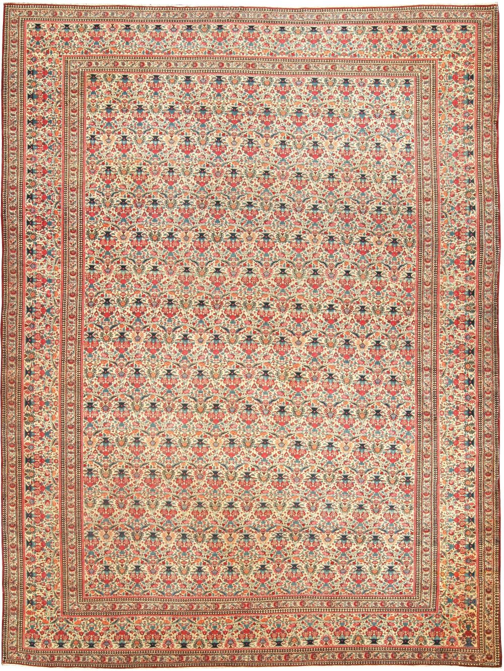 Antique Persian Kirman Rug BB4454