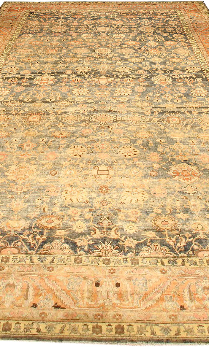 Fine Antique Persian Malayer Handmade Wool Rug BB3805