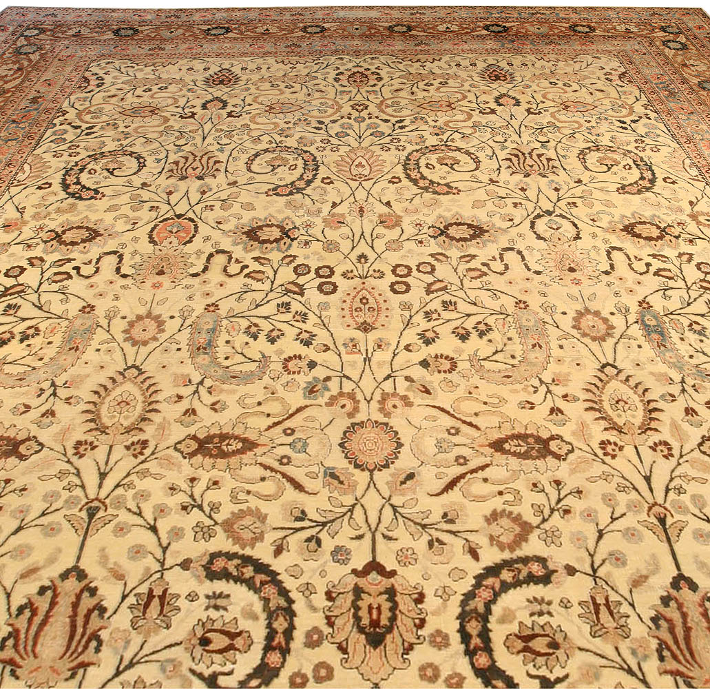 Antique Persian Meshad Carpet BB3866