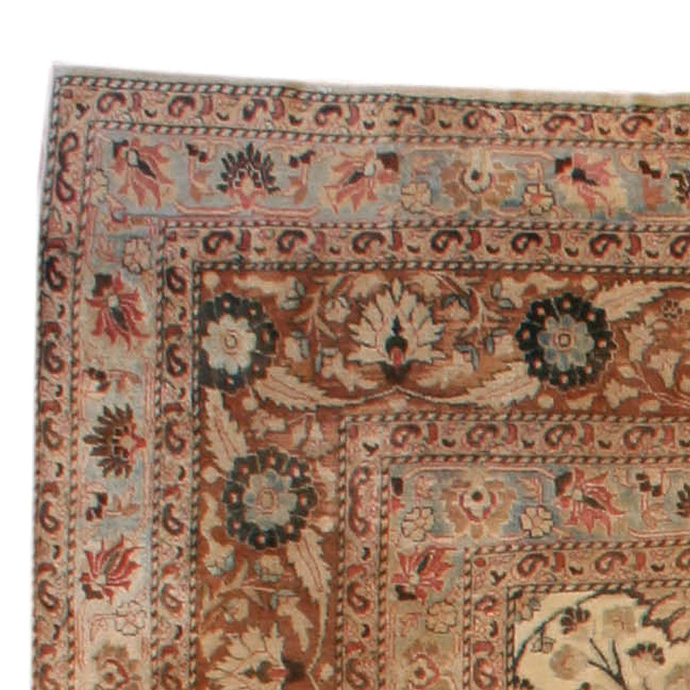 Antique Persian Meshad Carpet BB3866