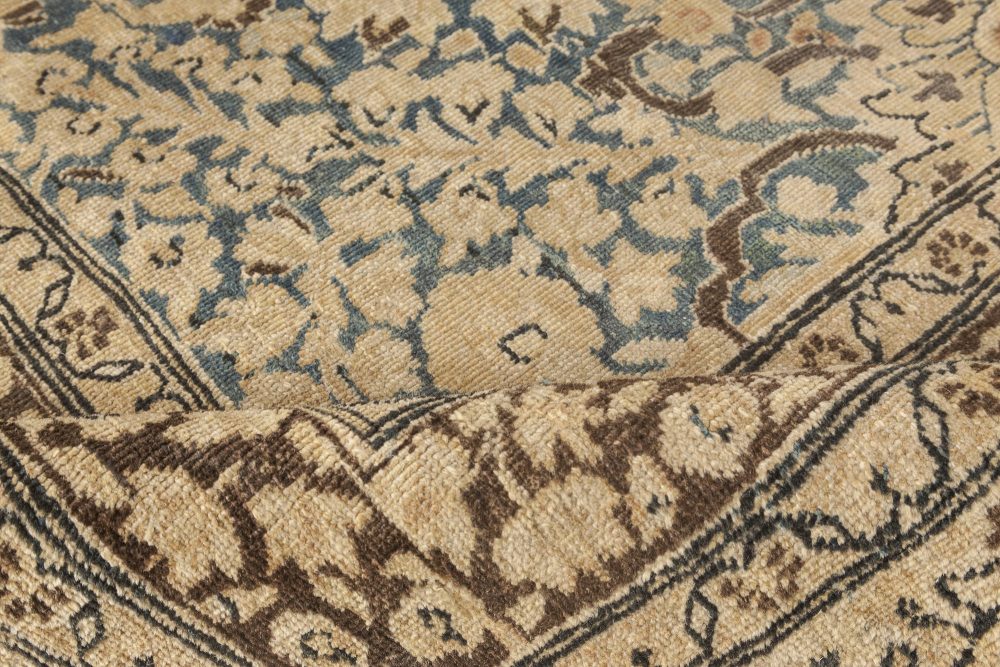 Antique Persian Meshad Handmade Wool Rug BB2287