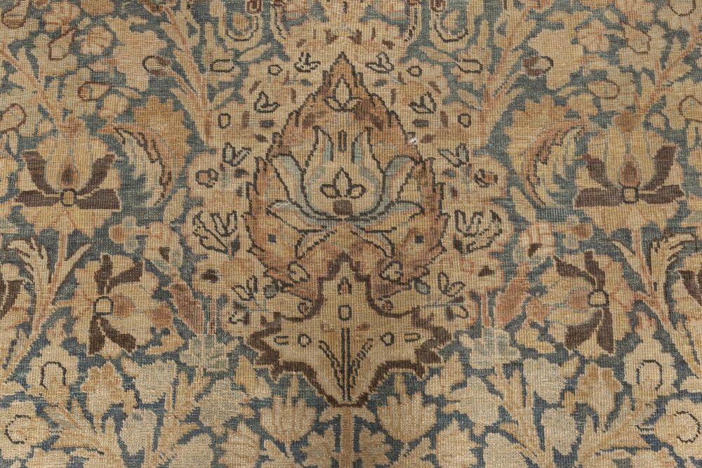 Antique Persian Meshad Handmade Wool Rug BB2287