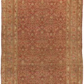 Oversized Antique Persian Meshad Rug BB1888