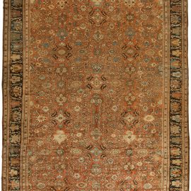 Antique Sultanabad Brown Rug BB0490