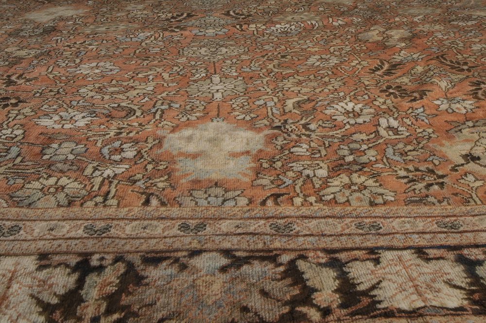 Antique Sultanabad Brown Rug BB0490